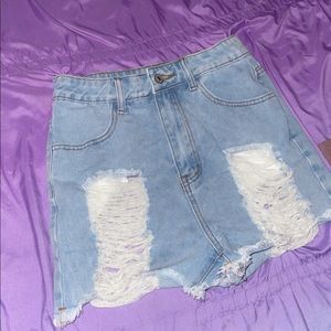 jean shorts size medium